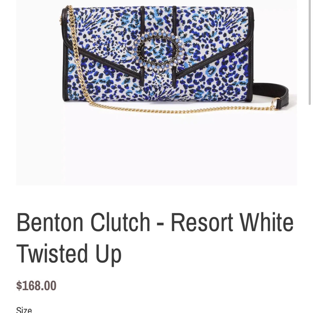 NWOT LILLY PULITZER BENTON CLUTCH